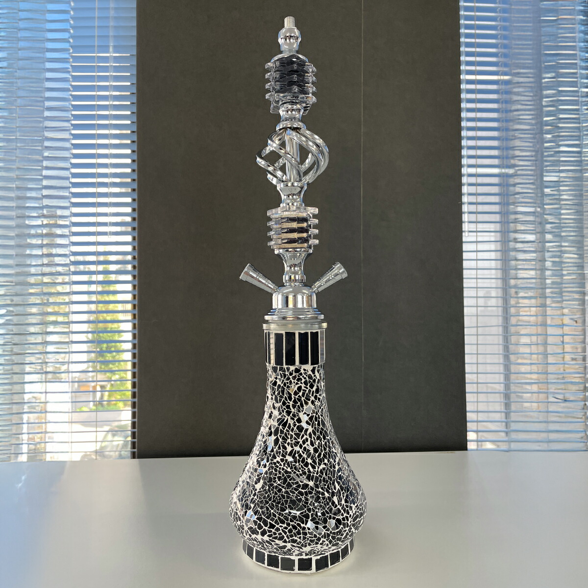 ☆レア☆ガラス製 ペルシャ シーシャ 水タバコ 花瓶 装飾品 ☆レア