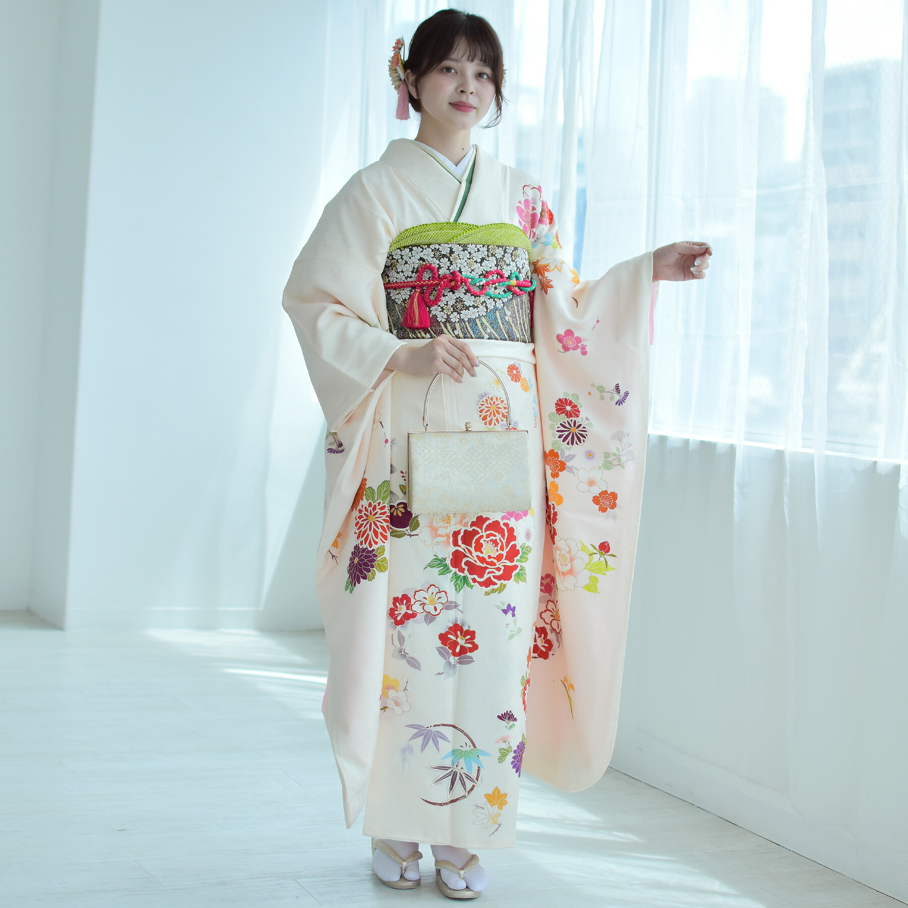 umean 成人式 正絹振袖セット umean 成人式正絹振袖セット