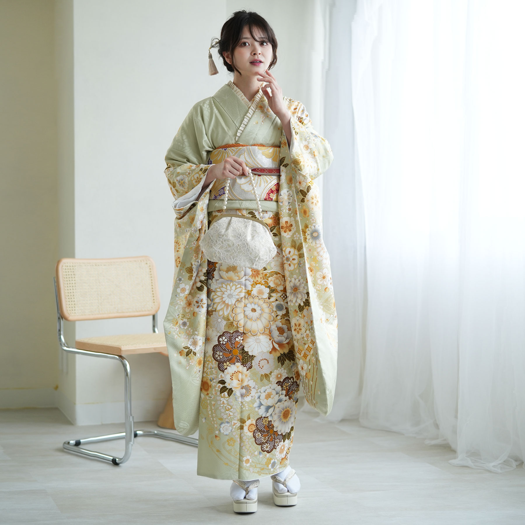 楽天市場】【レンタル】 成人式 振袖 レンタル 女性 振袖セット 着物