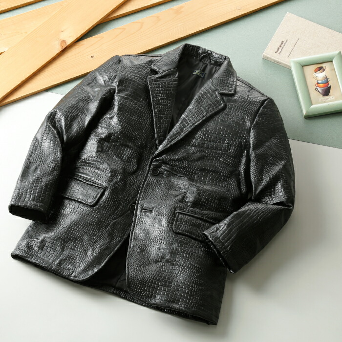 アルマーニ コレッツィオーニ(ARMANI COLLEZIONI) メンズレザー