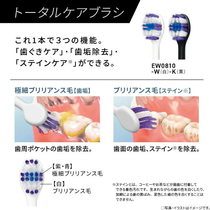 Panasonic EW-DA48 Doltz 電動歯ブラシ本体 パナソニック Panasonic