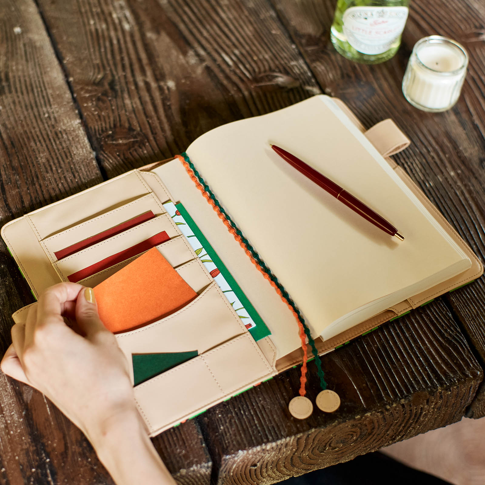 楽天市場】ほぼ日手帳 / 手帳カバー / カズン［A5サイズ］ミナ