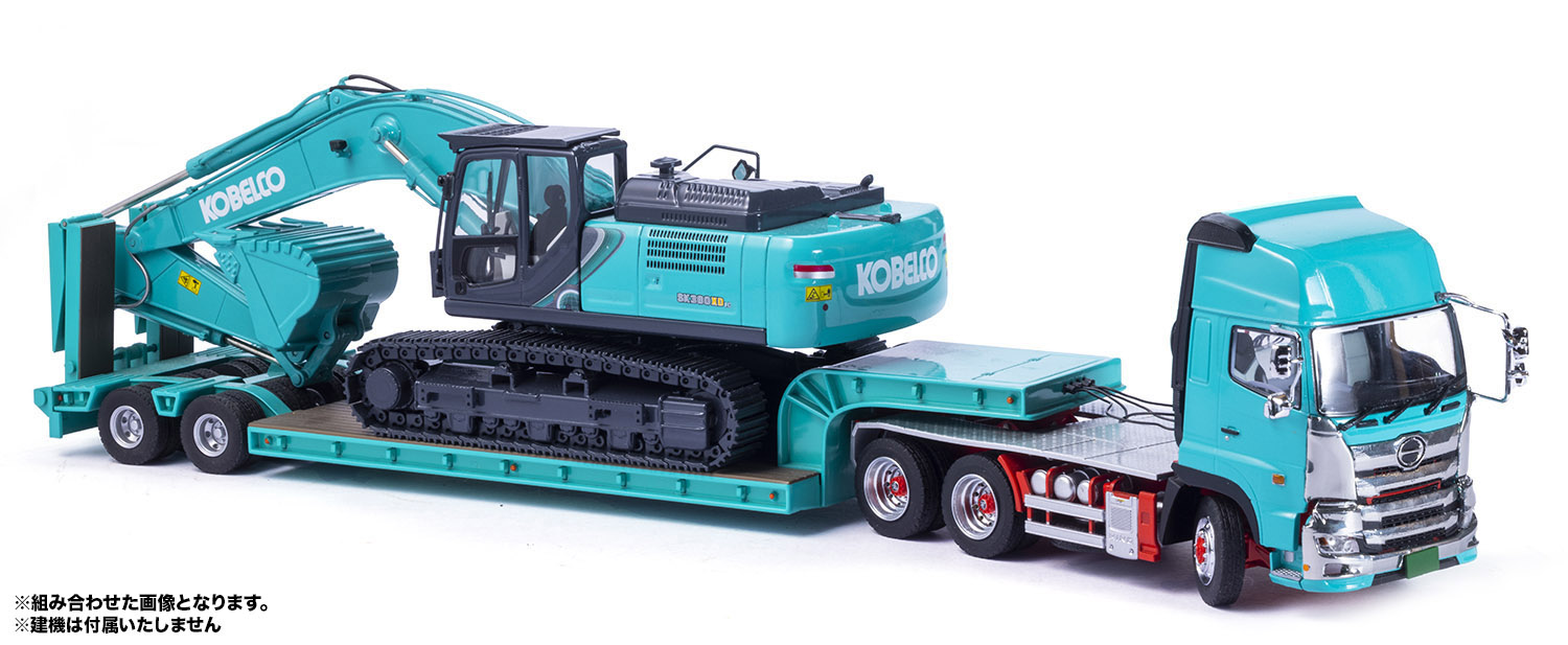 日野プロフィア 16輪トレーラー 自動あゆみ付(1/50) トラック HINO