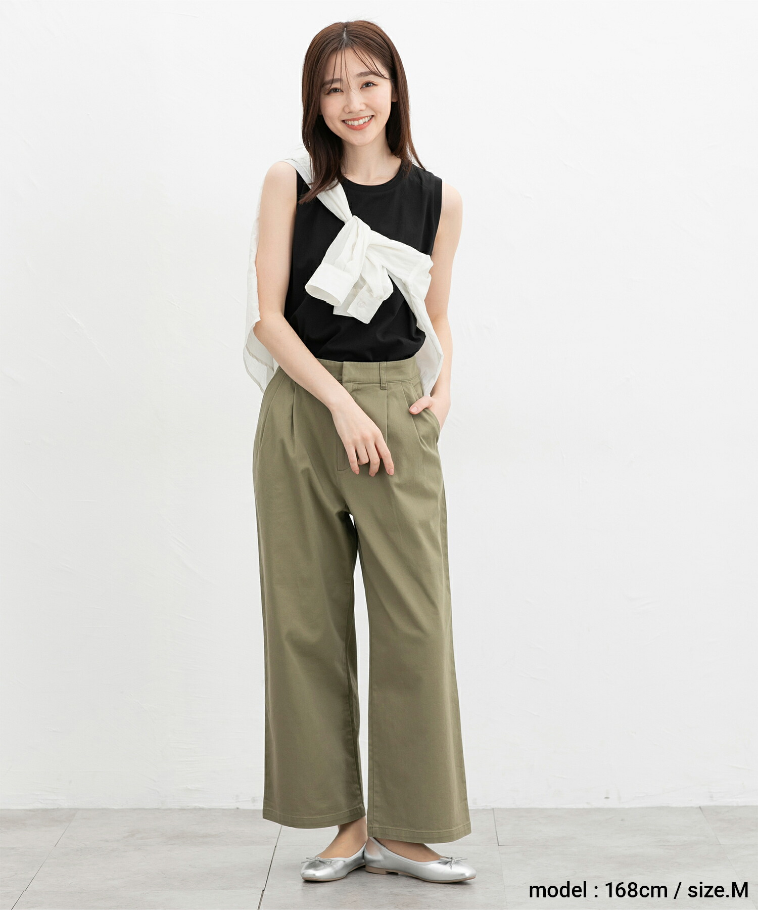 楽天市場】【10%OFFクーポン♪】ボトムス パンツ チノパン ワイド