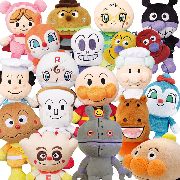 楽天市場】プリちぃビーンズS plus 18種類 【アンパンマン ぬいぐるみ