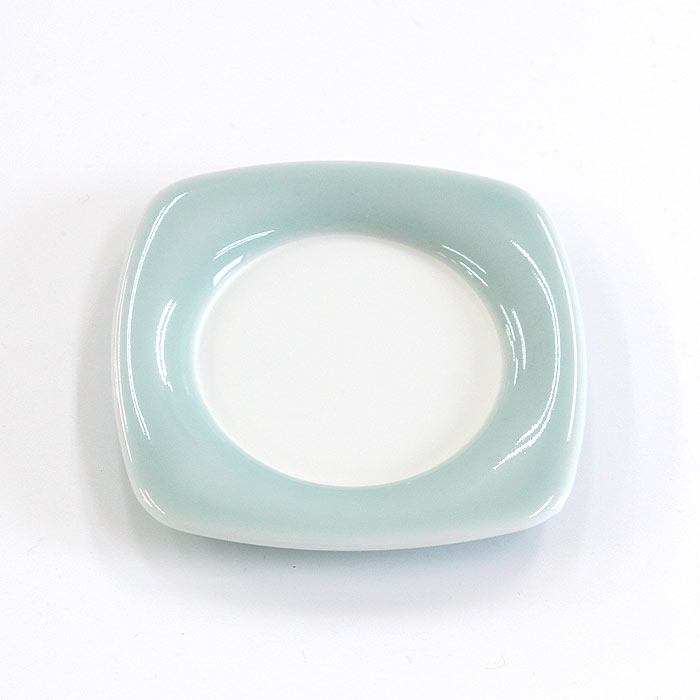 鍋島焼 伊万里 青磁 窯元虎仙窯 大皿1 小皿5 セット 箱付き 鍋島焼