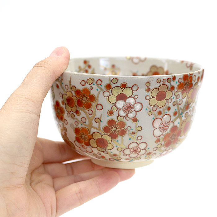 楽天市場】茶道具 抹茶茶碗 宮地英香作 御本手 梅林 お茶碗 日本製