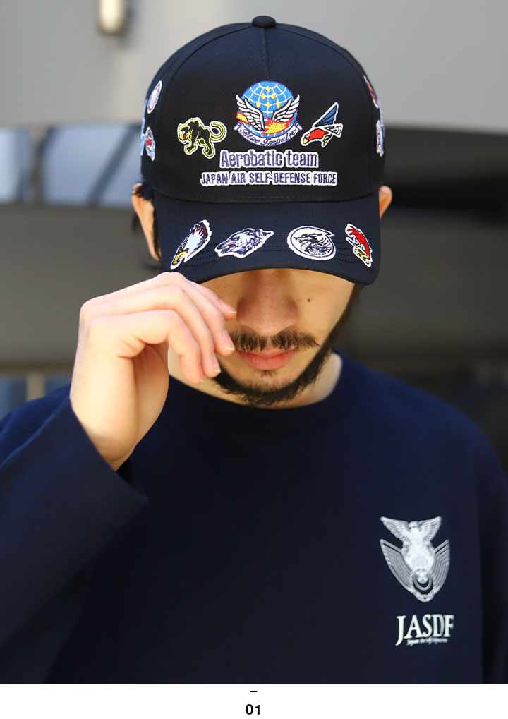 楽天市場】自衛隊 グッズ ブルーインパルス エンブレム 空自 キャップ