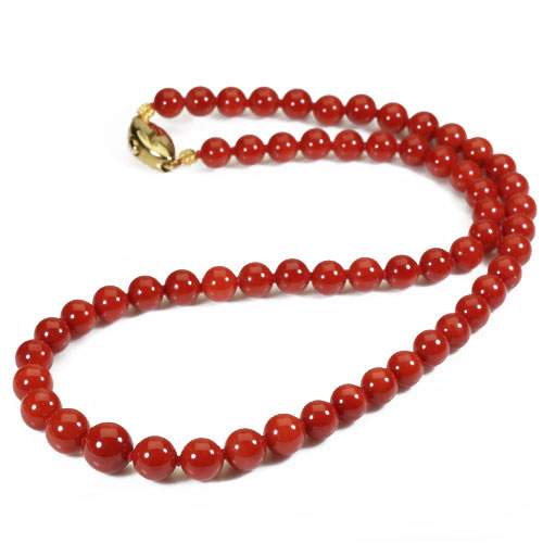 魔除け 厄除け 高級天然赤珊瑚 ネックレス 魔除け 厄除け 高級天然赤