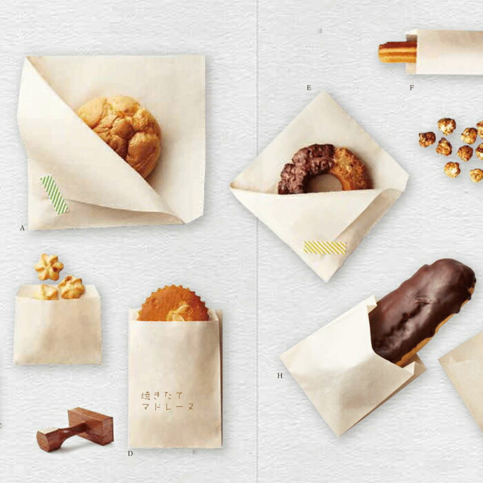 耐油平袋無地 やじろべえ 楽天市場】耐油袋 平袋 ナチュラル S 5000枚