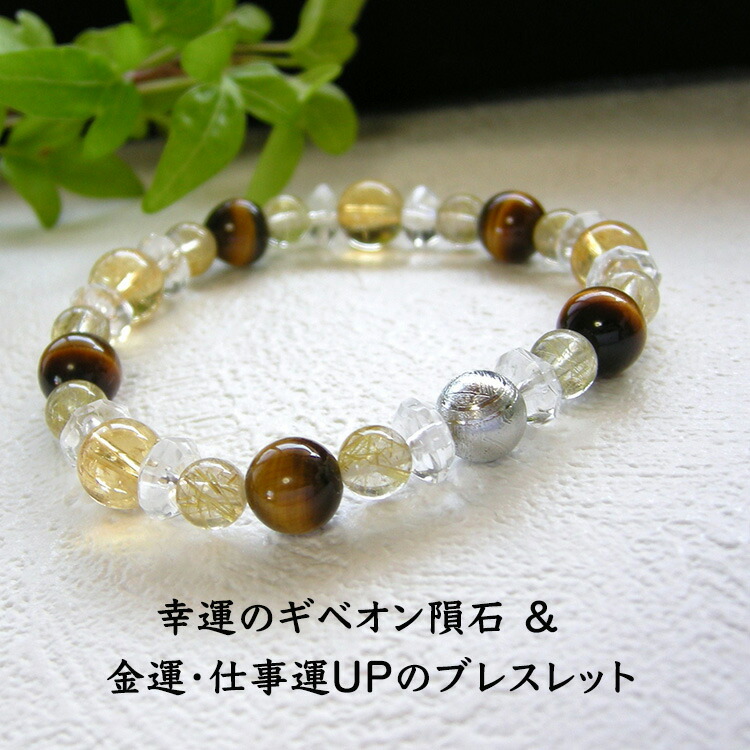 楽天市場】パワーストーン 天然石 ブレスレット ギベオン隕石 タイガー