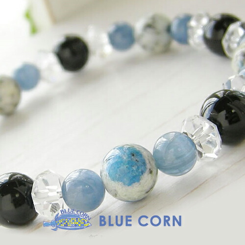 楽天市場】パワーストーン ブレスレット ヒマラヤ K2ブルー モリオン