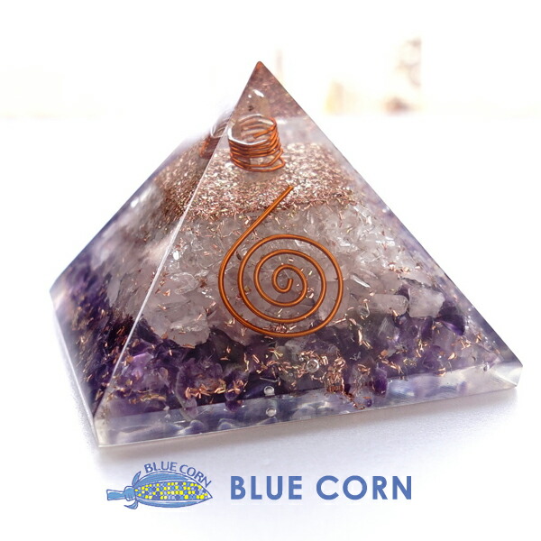 楽天市場】オルゴナイト ピラミッド 【ヒマラヤ水晶ポイント入り