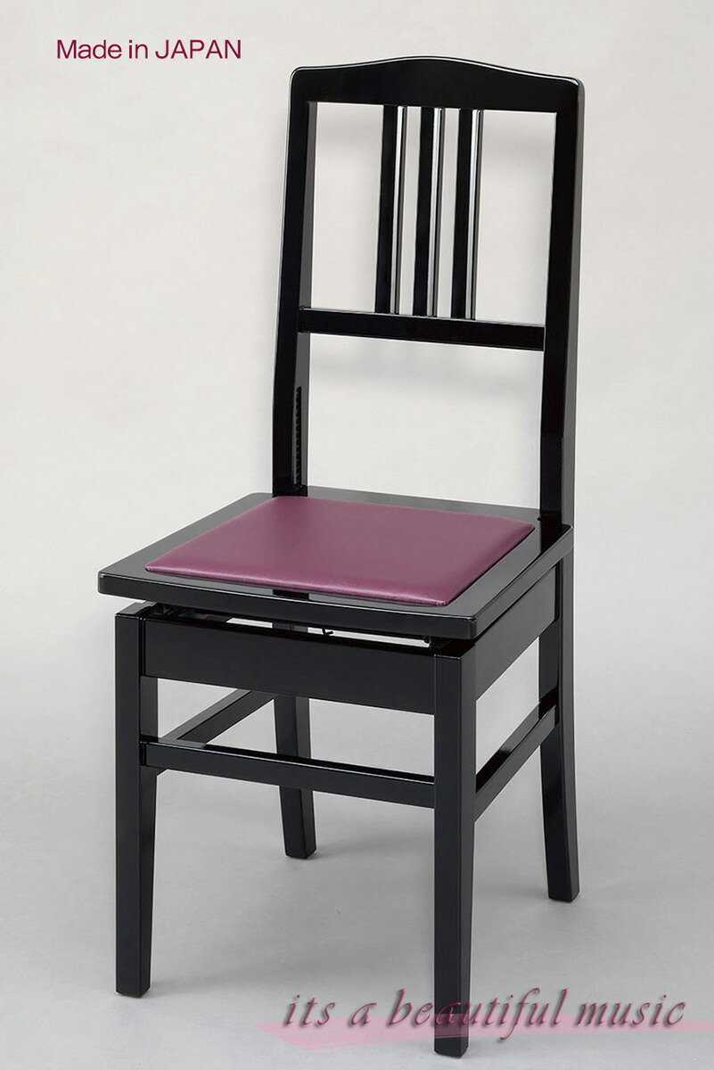 KAWAI カワイ楽器 ピアノ椅子 トムソン椅子 背もたれなし 高さ調節可能