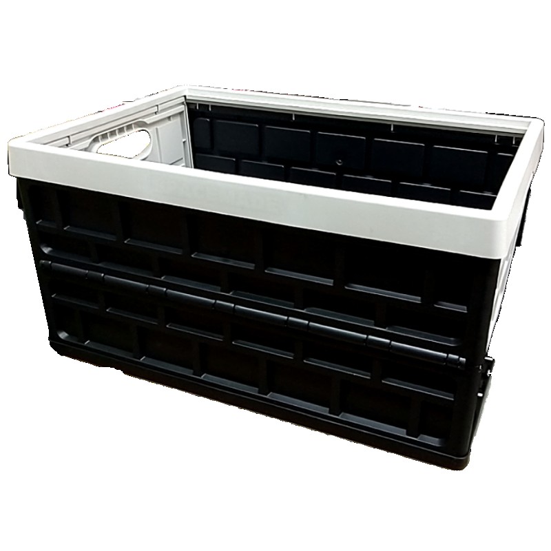 楽天市場】（SPACE MADE 折りたたみコンテナ 46L グレー 耐荷重約35kg