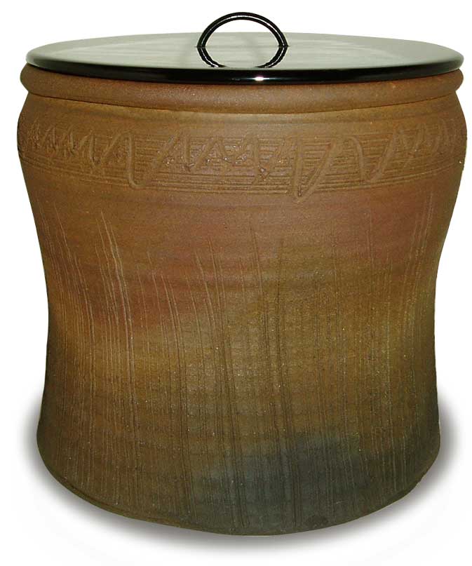 楽天市場】【茶道具】【送料・代引手数料無料】焼〆南蛮写し水指,山本