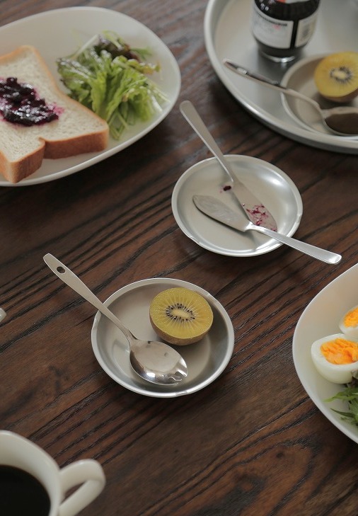 楽天市場】小皿 10.8cm 1枚【シルバー/訳あり/1枚分】アルミ 食器