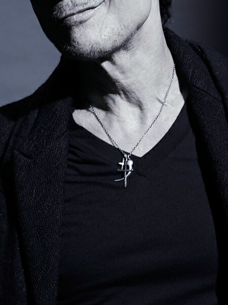 美品 矢沢永吉 ネックレス 55cm トップ アクセサリー