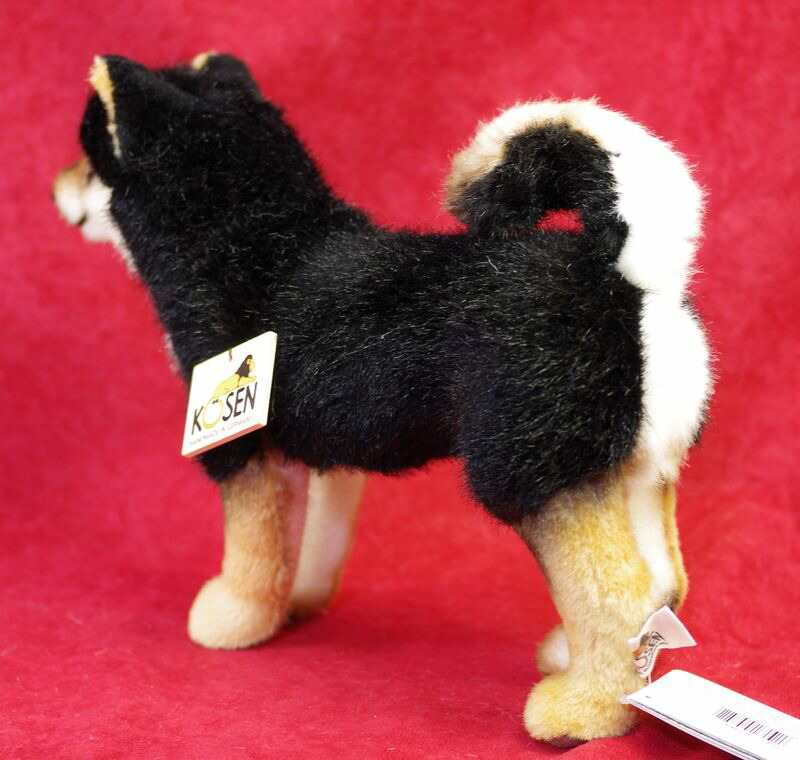 ケーセンぬいぐるみ Koesen 柴犬 しば犬 黒
