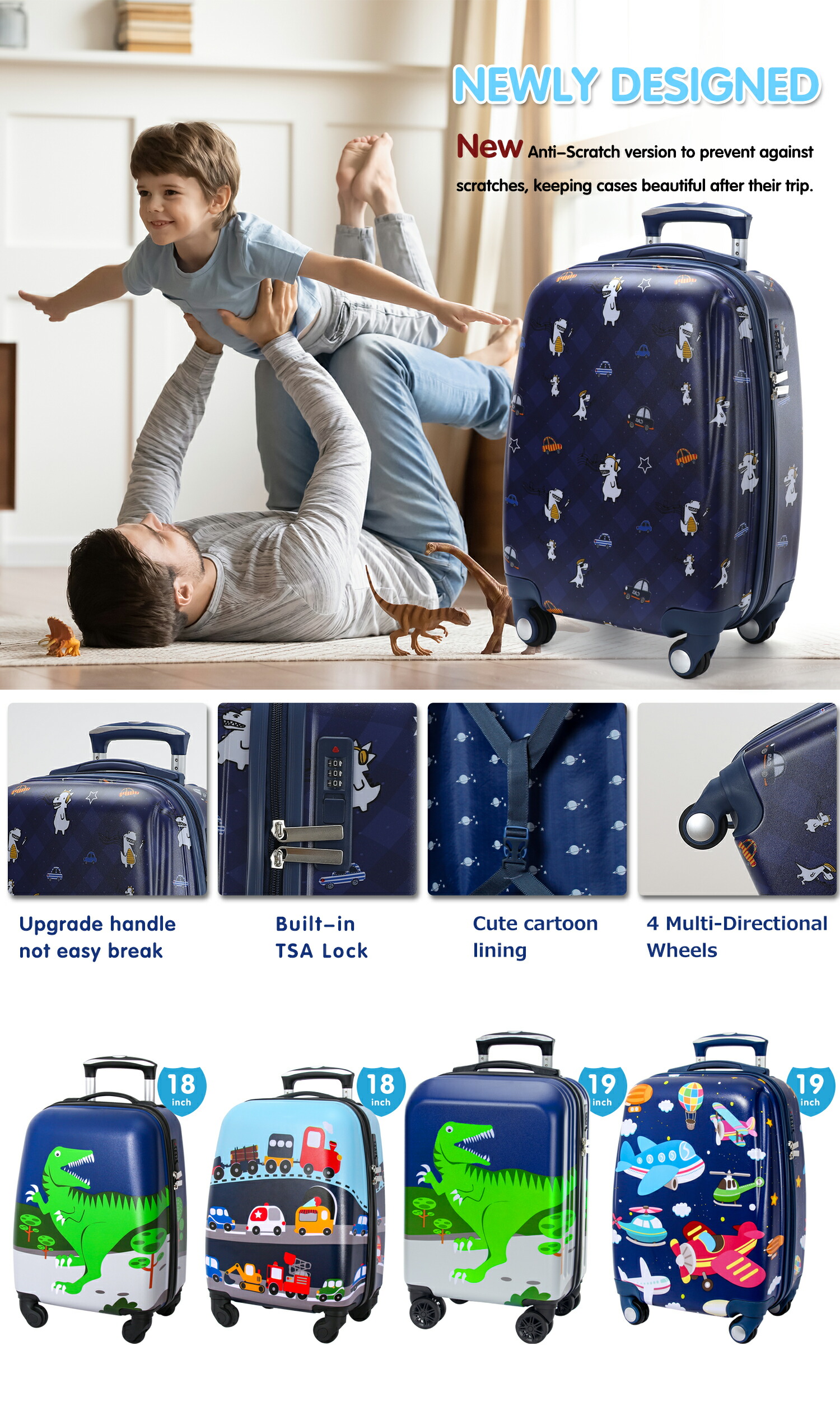 GA デルガ キャリーバッグ フルレザー機内持ちこみ可能 4輪