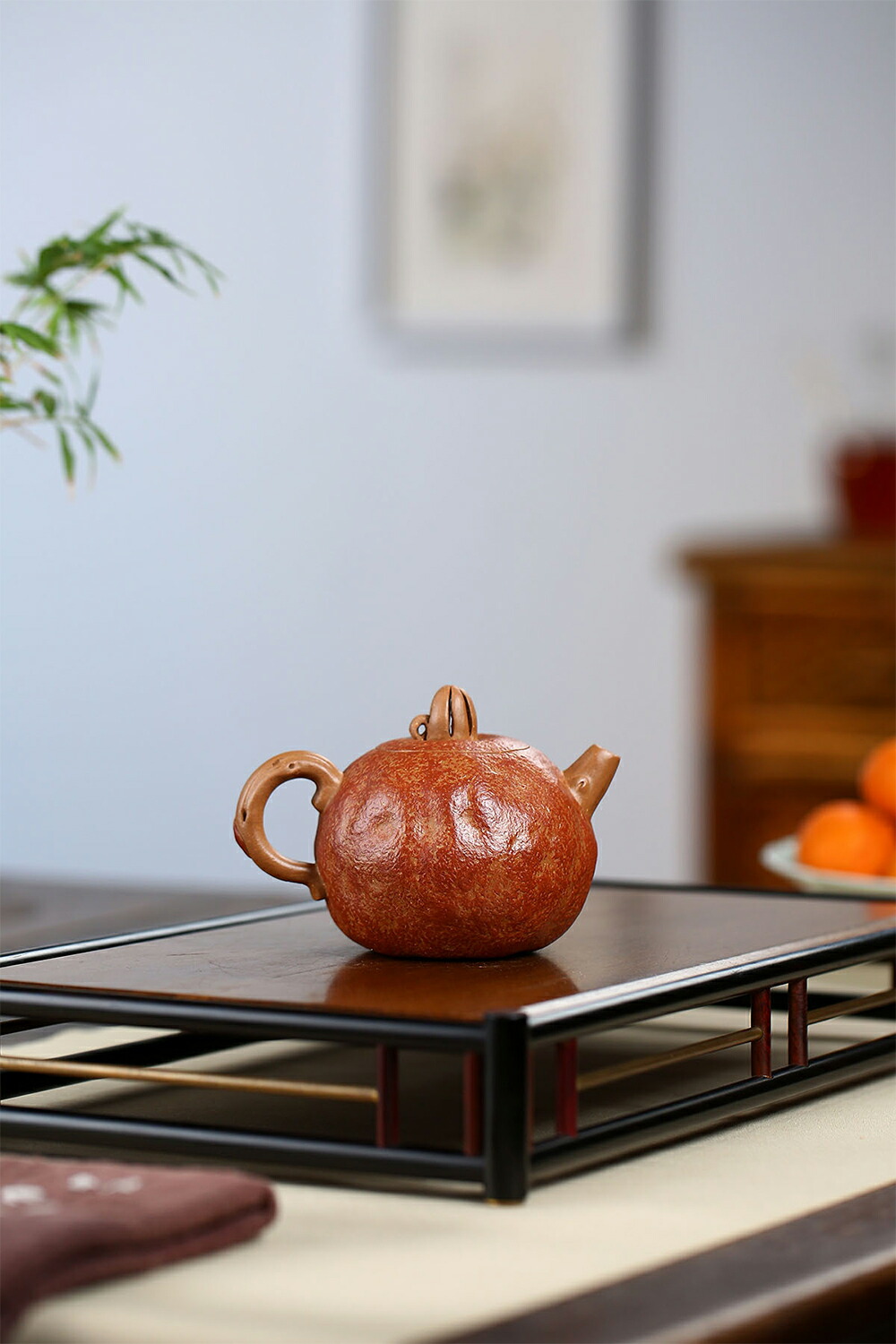 中国 紫砂 朱泥 急須 茶壷 在銘 C R7847 【公式通販】