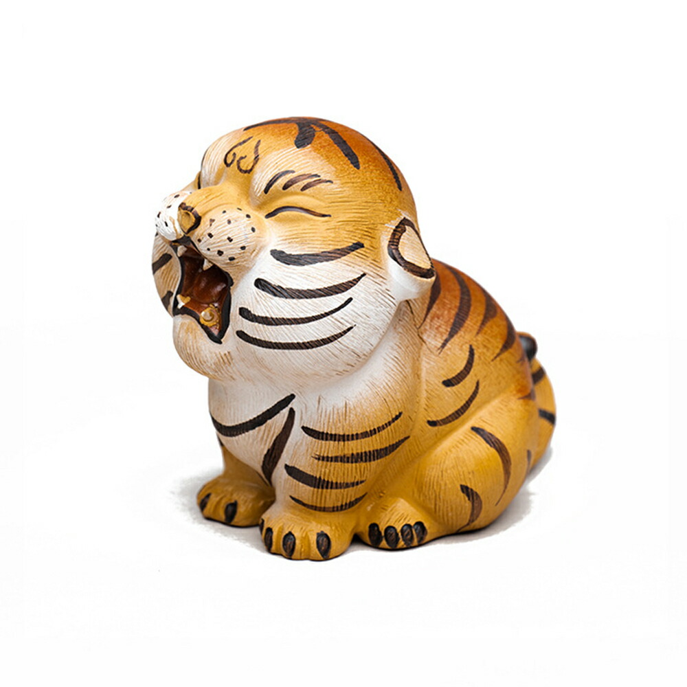 楽天市場】IwaiLoft 虎の置物 2022年の干支の寅の置物 虎 トラ 陶器 茶