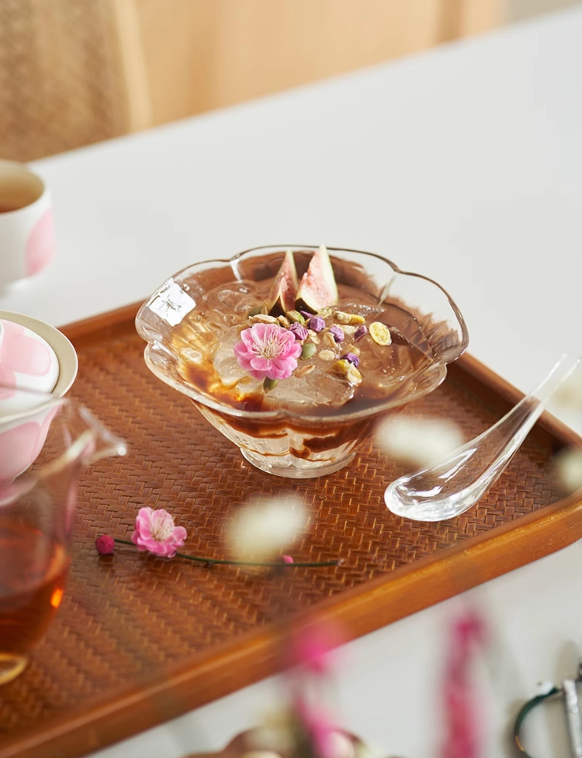 Steuben Galss ディープフラワーボウル 花器 果物鉢 Steuben Galss