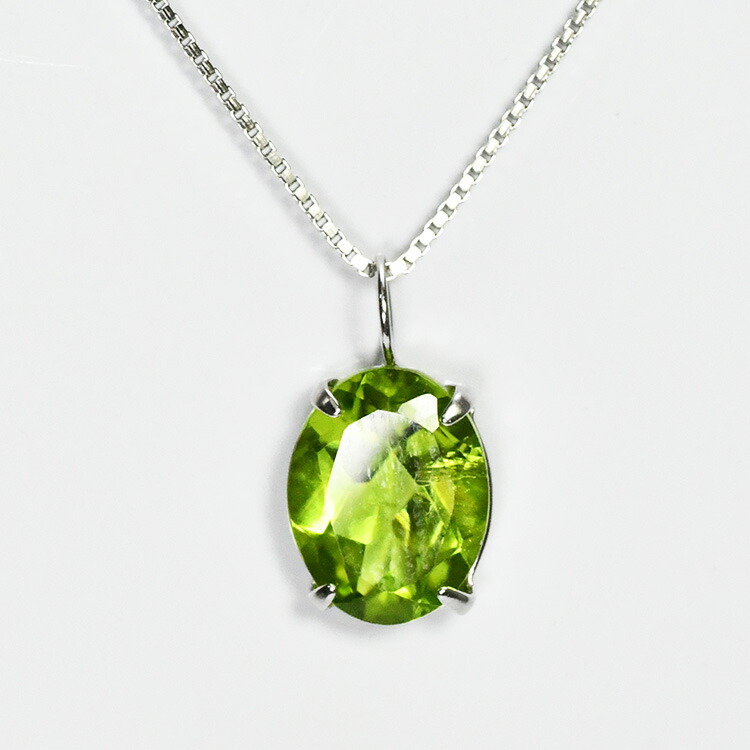 楽天市場】大粒の宝石！ 2カラットのペリドット オーバルカット 一粒