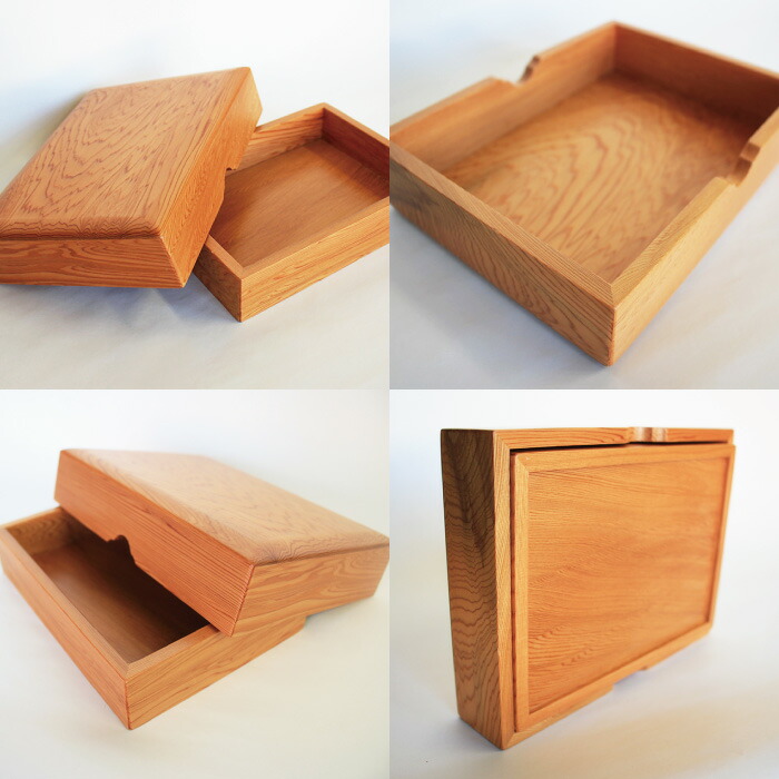 楽天市場】【送料無料】高橋工芸 屋久杉で作った【文箱（はがきサイズ