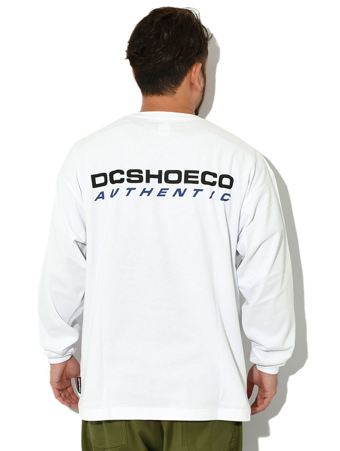 楽天市場】ディーシー DC ロンT Tシャツ 長袖 メンズ オーセンティック