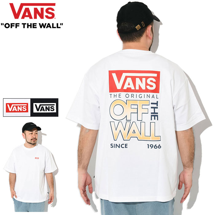 楽天市場】バンズ VANS Tシャツ 半袖 メンズ グラディエント ロゴ