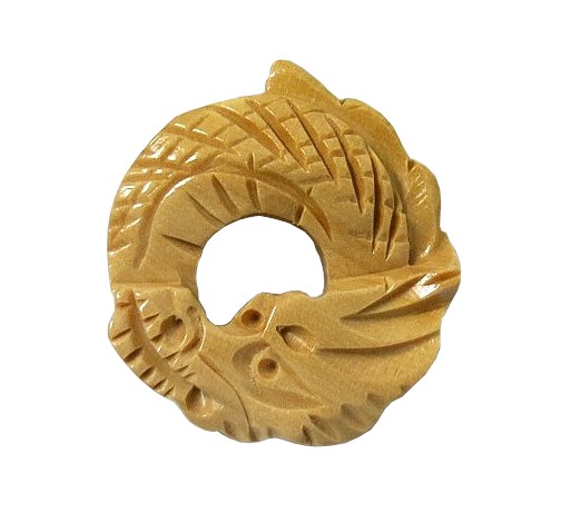 楽天市場】つげ根付 龍 （金具：五色） : 人形の一藤