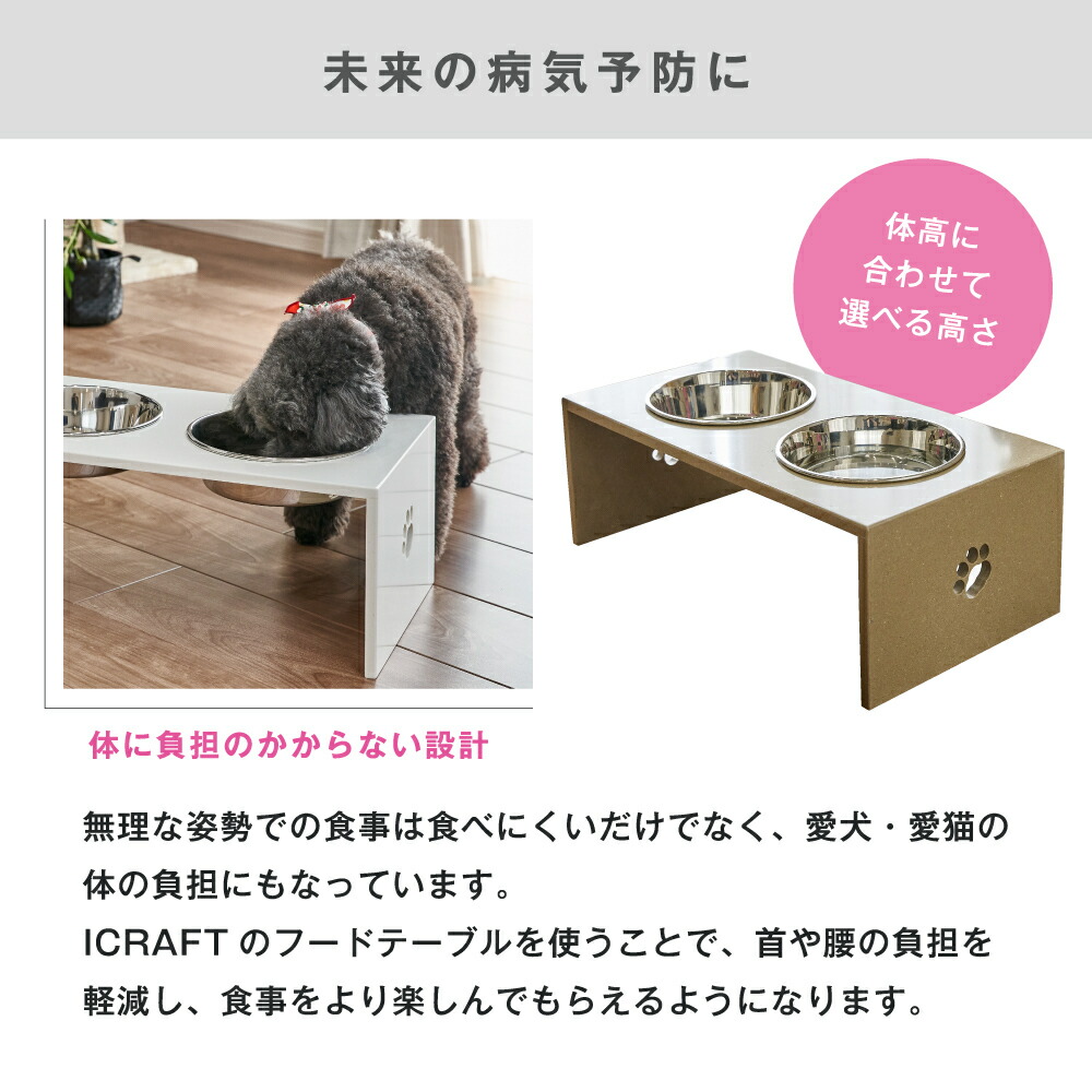 楽天市場】【ずっと使えるいいものを高さが選べる♪Mサイズ中型犬
