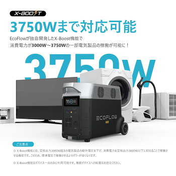 楽天市場】EcoFlow DELTA Pro 3600Wh/1,125,000mAhポータブル電源リン