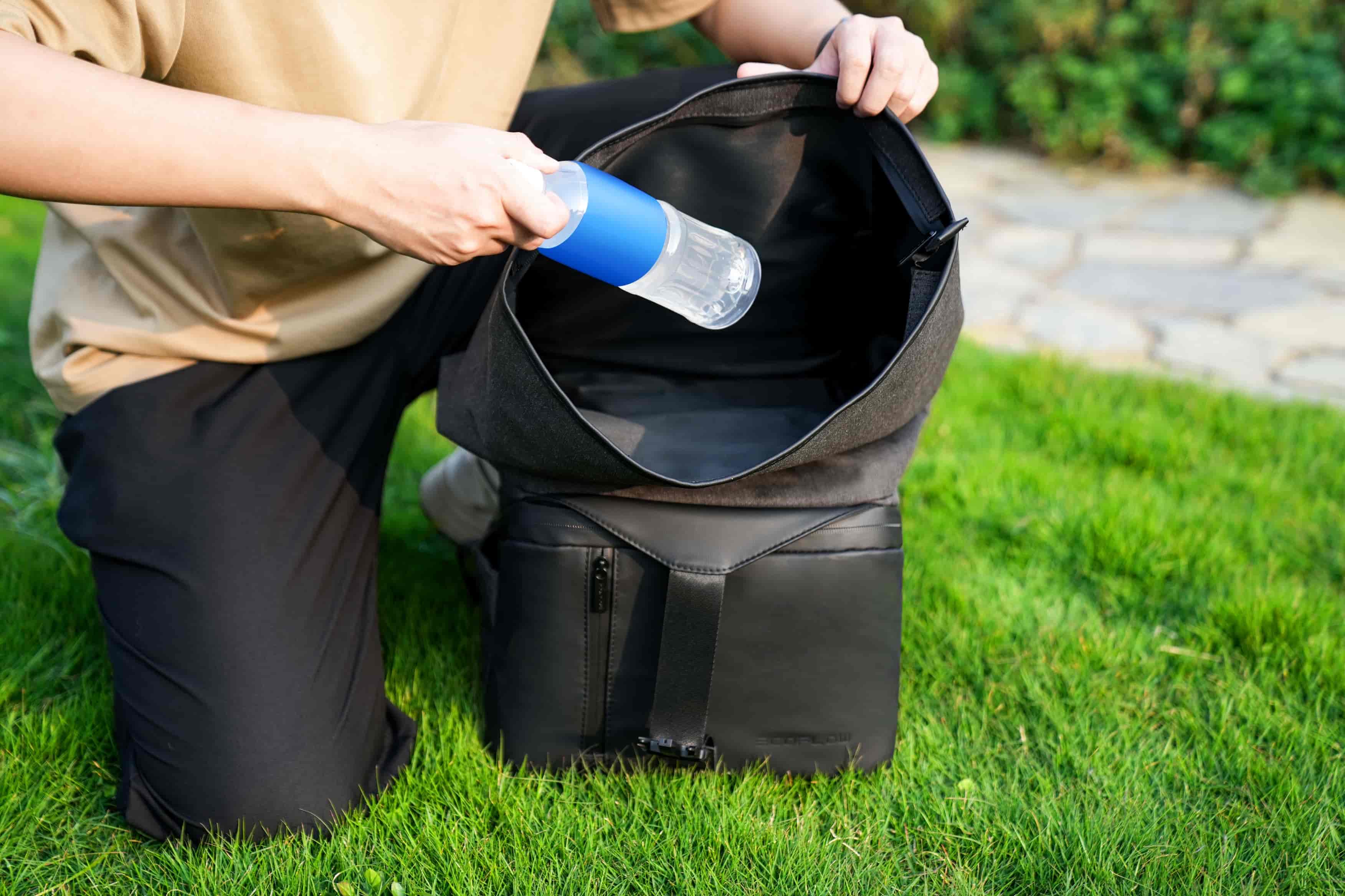 楽天市場】EcoFlow ロールトップリュックポータブル電源用収納バッグ