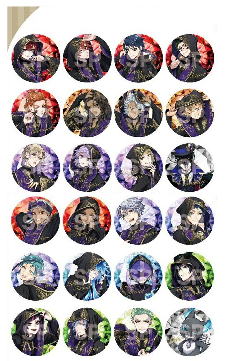 楽天市場】(選べる24種類)ツイステ 式典服 ブラインド缶バッジ