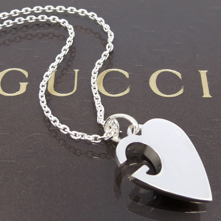 楽天市場】グッチ ネックレス GUCCI ペンダント シルバー アクセサリー