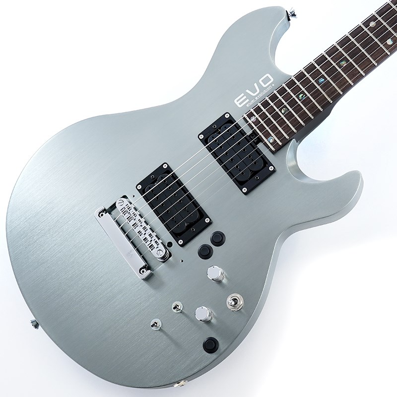 POS エレキギター シルバー色 POS エレキギター シルバー色 POS エレキ