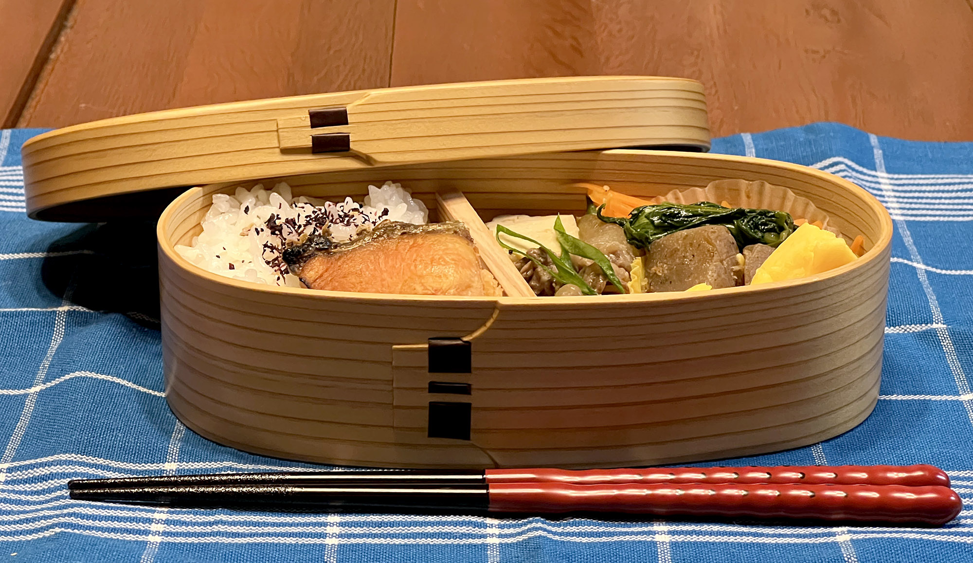 楽天市場】栗久 曲げわっぱ 弁当箱 キッズサイズ 女性用 小判型 国産