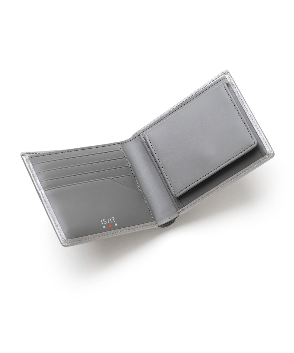 楽天市場】【10%OFFクーポン】IS/IT公式 二つ折り財布 カード段9