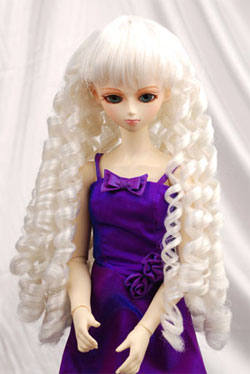 楽天市場】ドールウィッグ ウィッグ ロングカール 縦ロール おさげ