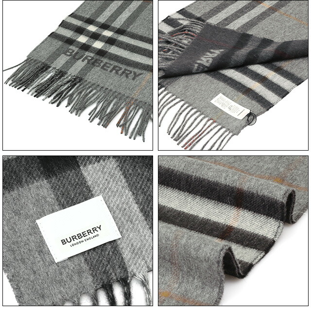 BURBERRYバーバリーカシミヤダブルフェイスマフラー