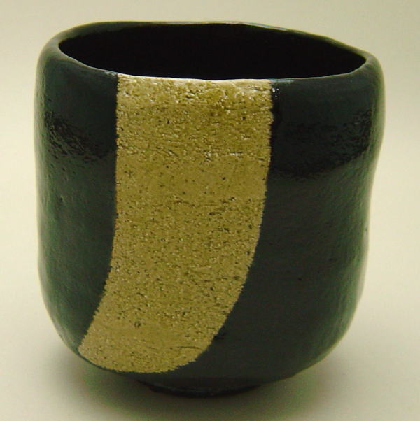 楽天市場】【茶器/茶道具 抹茶茶碗】 黒楽茶碗 筒 寒月写し 佐々木松楽