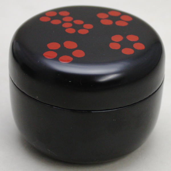 茶道具】白粉解香合 秋野絵 中村宗悦 香合