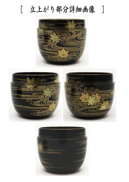 茶道具 鳥金蒔絵棗 黒楽茶碗 香合 櫛 印籠など 輪島塗13点 M R6020