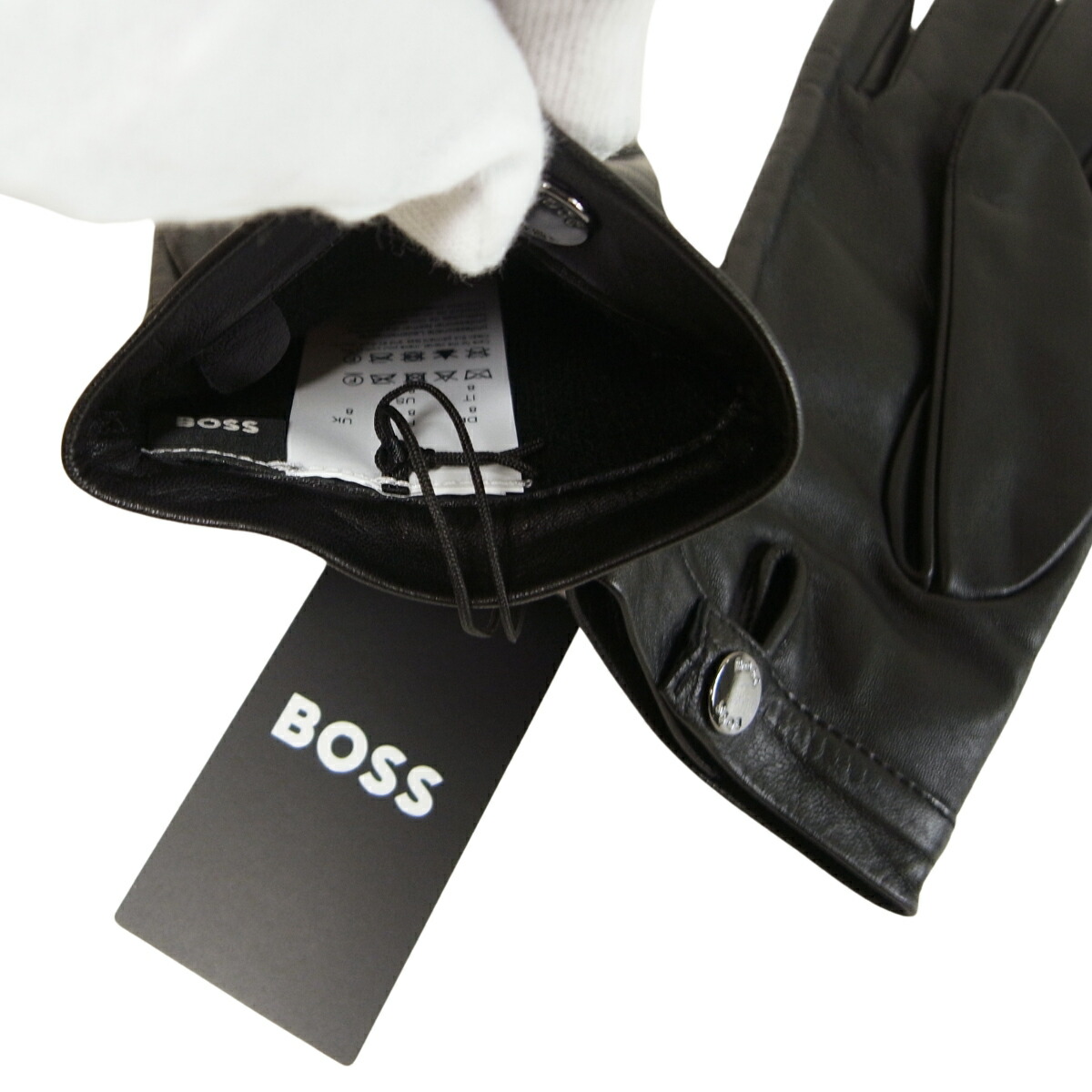 楽天市場】ヒューゴボス HUGO BOSS 手袋 グローブ レザー メンズ