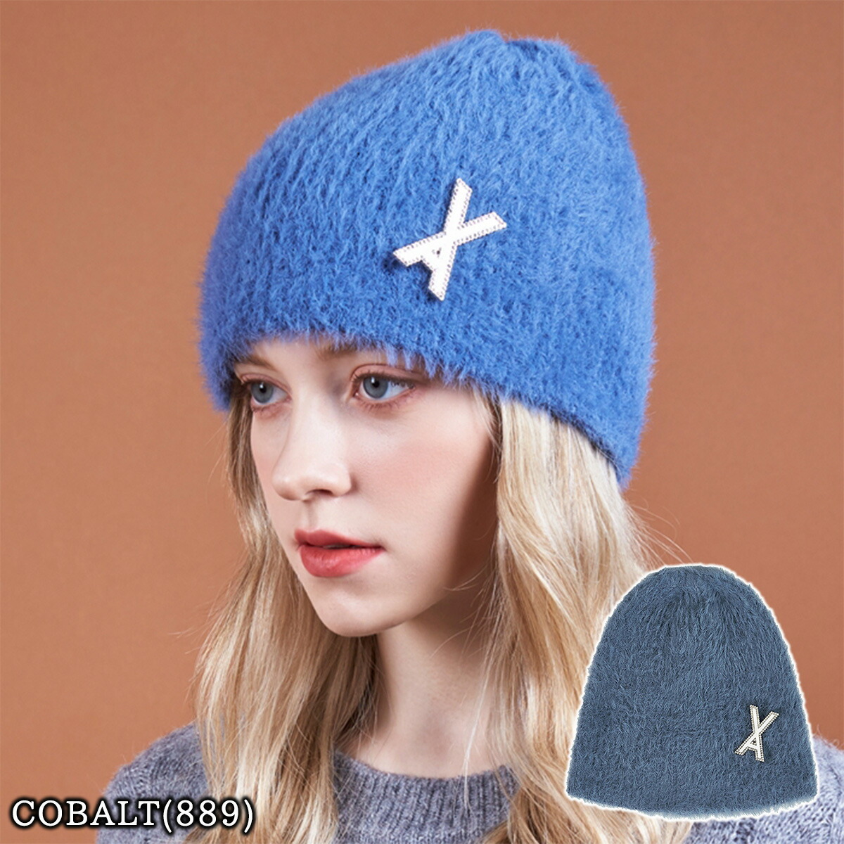 楽天市場】バザール ビーニー VARZAR VA Brooch Soft Angora Beanie