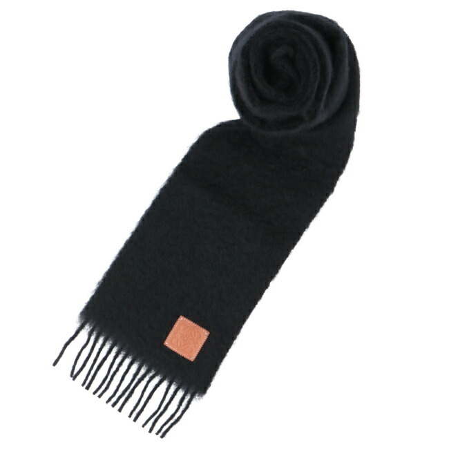 楽天市場】ロエベ/LOEWE ストール メンズ MOHAIR SCARF マフラー BLACK