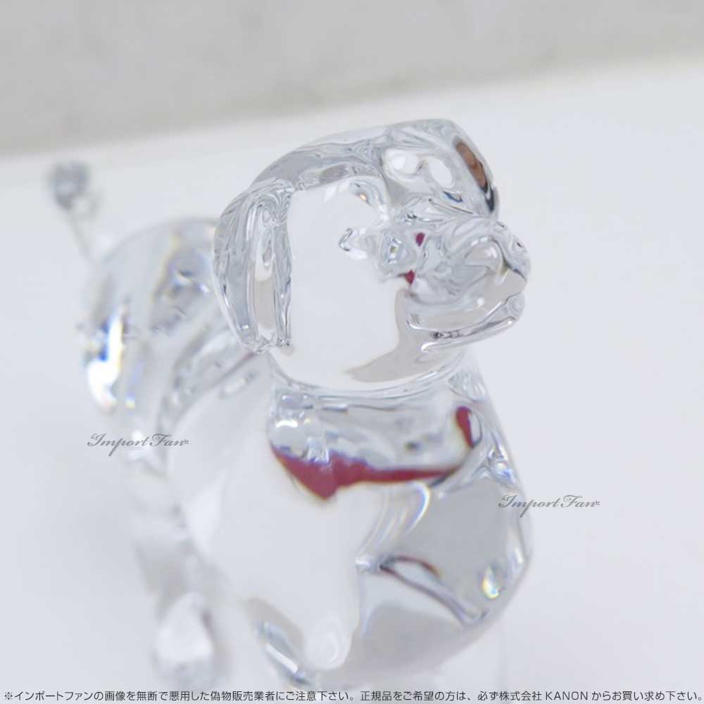 新品同様♡バカラ♡土佐犬♡犬 ドッグ ガラス彫刻 中型 クリスタル