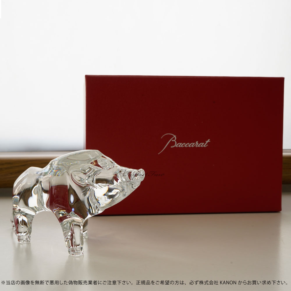 バカラ 干支 酉 クリスタルガラス 置き物 オブジェ 箱付き Baccarat